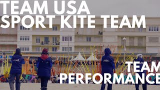 Team USA Sport Kite Team  2024 World Kite Cup  Team Performance [upl. by Florette379]