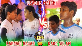 LEAGUEKANNAGI NAGAR CHENNAI vs KAKC SALEMGUNDURSTATE LEVEL WOMENS KABADDI2024 [upl. by Cooley]