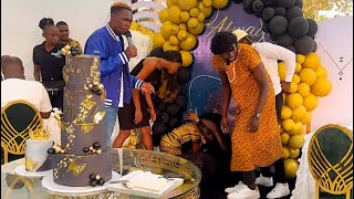 😭😭 DEM WA FACEBOOK FRIEND YVONNE COLLAPSES AT HER BIRTHDAY PARTY [upl. by Crista542]