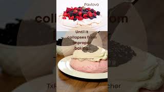 Pavlova Fun Food Fact  TxRoyal food funny shorts [upl. by Relyc606]