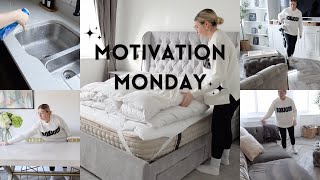 MOTIVATION MONDAY ✨ NEW 2024 ✨ PRODUCTIVE realistic MORNING CLEANING HOUSEWORK amp CHORES [upl. by Aleahcim]