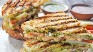 10 minute quick and easy spicy crispy grilled sandwiches Mehekkitchen30 viralshort viralvideo [upl. by Marji467]