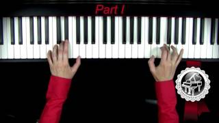 JS BACH  Arioso Piano Tutorial SLOW part 1 [upl. by Prasad]