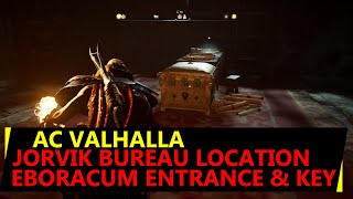 Jorvik Bureau AC Valhalla  Eboracum Bureau Entrance amp Key Location  Codex Page amp Hidden Ones Robes [upl. by Amis]