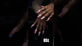 Work with me as a Nail Tech with prices  nailtech nails nailart nailinspo [upl. by Rinee477]