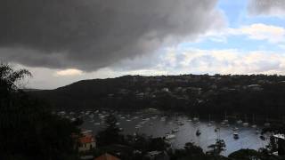 Nature Relaxation Video Tropical Thunderstorm in Sydney Australia 1080p HD Just Nature Sounds [upl. by Dnomse]