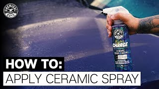 How To Easily Apply NEW HydroCharge Ceramic Spray Coating  Chemical Guys [upl. by Isaacson]