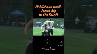 Middletown North gets a 357 win in the rain at Freehold Boro football rain [upl. by Bose]