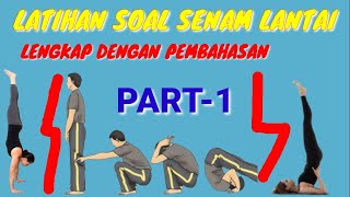 Latihan Soal Senam Lantai  Kumpulan Soal Senam Lantai Part 1 [upl. by Aileon]