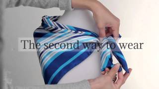 Five Ways To Wear Scarf Ring [upl. by Byrann]