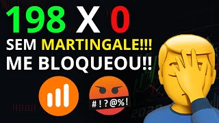 iq option ao vivo 198x0 sem martingale fui bloqueado com R2853300 por usar essa estratégia😭😠 [upl. by Nonnaer]