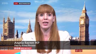 Angela Rayner MP Deputy Prime Minister On BBC Breakfast 16072024 [upl. by Grissel]