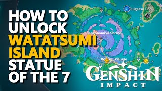 How to unlock Watatsumi Island Genshin Impact [upl. by Amara851]