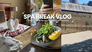 BIRTHDAY WEEKEND VLOG  Spa baecation  dinner date  hotel review 🧖‍♀️🫧 [upl. by Faustina395]