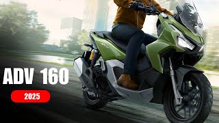 Honda ADV 160 2025🔥New Sports Adv with Monster Looks amp Features [upl. by Lig]