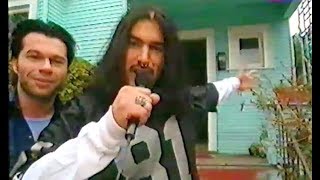 Machine Head  Home visit at Robb Flynns house in Berkeley 031997 TV [upl. by Inaffit]