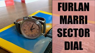 Unboxing Vintage Inspired Furlan Marri Salmon Sector Dial [upl. by Howlond212]