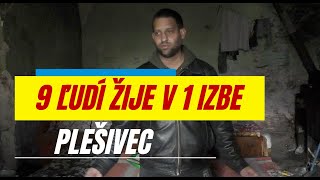 PLEŠIVEC Róbert s družkou a siedmimi deťmi žije v jednej izbe [upl. by Alec]