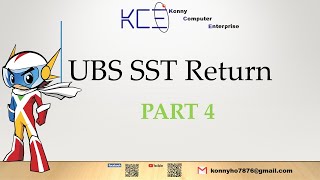 Access UBS Accounting  Service Tax Report Receipt Based  Part 4 [upl. by Nelsen]