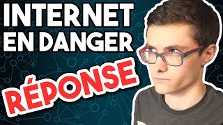 INTERNET EN DANGER  Ma réponse à un député européen [upl. by Lichter644]