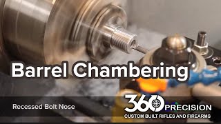 360Precision barrel chambering [upl. by Mufinella]