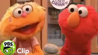 Sesame Street  Elmo tells Zoe that Rocco is just a rock  PBS Kids [upl. by Cassady]