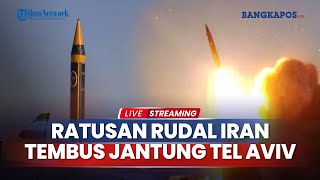 Ratusan Rudal Iran Tembus Jantung Tel Aviv Pakai 3 Jenis Rudal Buat Israel ‘Porakporanda’ [upl. by Lamaj]