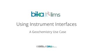 Bika Senaite Instrument Interfacing [upl. by Aztiraj]