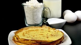 Como hacer crepas saladas en casa [upl. by Ytsur]