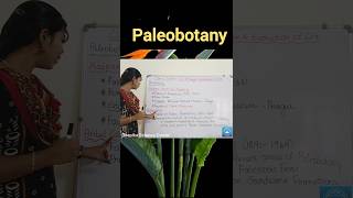 Paleobotany deepikasciencecorner paleobotany educationalvideos [upl. by Eitsim140]