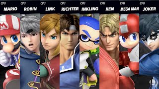 Super Smash Bros Ultimate  July 4th battle 🇺🇸🎇🎆 [upl. by Jonell]