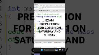 COS1511 EXAM PREPARATION FOR 2024 cos1511unisauniversity [upl. by Kaliski]