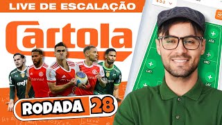 CARTOLAFC 2024  RODADA 28  LIVE ESPECIALISTA [upl. by Agemo]