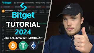 Bitget Tutorial Deutsch 2024 ✅ Anmelden  Einzahlung  Krypto kaufen amp Trading — Anfänger Anleitung [upl. by Yevi]