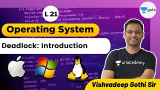 Deadlock Introduction  L 21  Operating System  GATE 2022 CSE VishvadeepGothi Sir [upl. by Leidba]