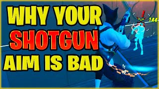 How to Hit HUGE Damage with Shotguns Consistently Improve Shotgun Aim in Fortnite [upl. by Anima]