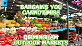 Sights amp Sounds of Birmingham’s Famous Markets  Nov 2024 [upl. by Ellsworth]