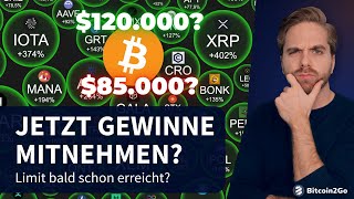 ENDLICH Bitcoin knackt 100k  KursExplosion oder Korrektur Altcoins in Gefahr  Krypto News [upl. by Odilo]