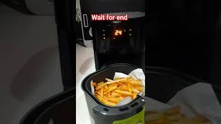 air fryer french fries 😋food cooking trandingshorts [upl. by Dinny]