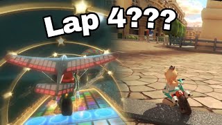 How AntiCuts affect Section Tracks in Mario Kart 8 Deluxe [upl. by Inat657]