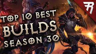 Top 10 Best Builds for Diablo 3 Season 30 All Classes Tier List 277 [upl. by Ikkir]