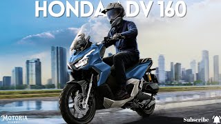 2024 Honda ADV 160 City Adventure Scooter That Crushes It All  New Color Price amp Features [upl. by Juxon]