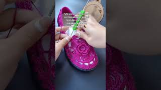 Zapatos tejidos a CROCHET fácil  Aprende en menos de 30 días [upl. by Tioneb]