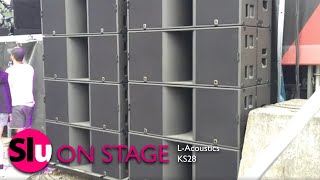 ON STAGE 2016  KS28 LAcoustics the ultimate bass pump with JMSon [upl. by Eimme]