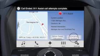 How 911 Assist works with SYNC 3 [upl. by Yntrok]