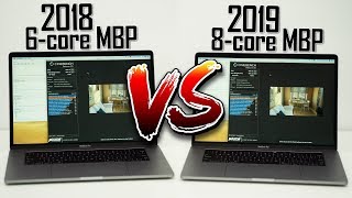 2018 vs 2019 MacBook Pro Thermal Throttle Comparison [upl. by Affra]