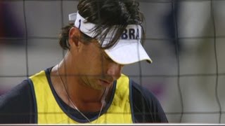 Beach Volleyball Mens Quarterfinals  Germany v Brazil Full Replay  London 2012 Olympics [upl. by Siravaj]