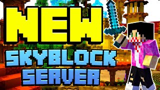 The Coolest New Minecraft Bedrock Edition Skyblock Server Vastlands MCPEMCBE [upl. by Aninahs]