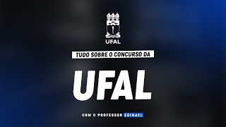 CONCURSO UFAL PLANEJAMENTO DE ESTUDOS [upl. by Doughty]