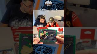 Pulling a NUMBERED Sergio Perez Signature Style card [upl. by Ymac951]